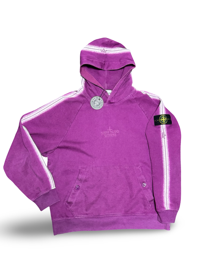 Stone Island x Supreme Pullover Hoodie