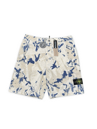 Stone Island Scan Desert Camo Comfort Fit Cargo Shorts
