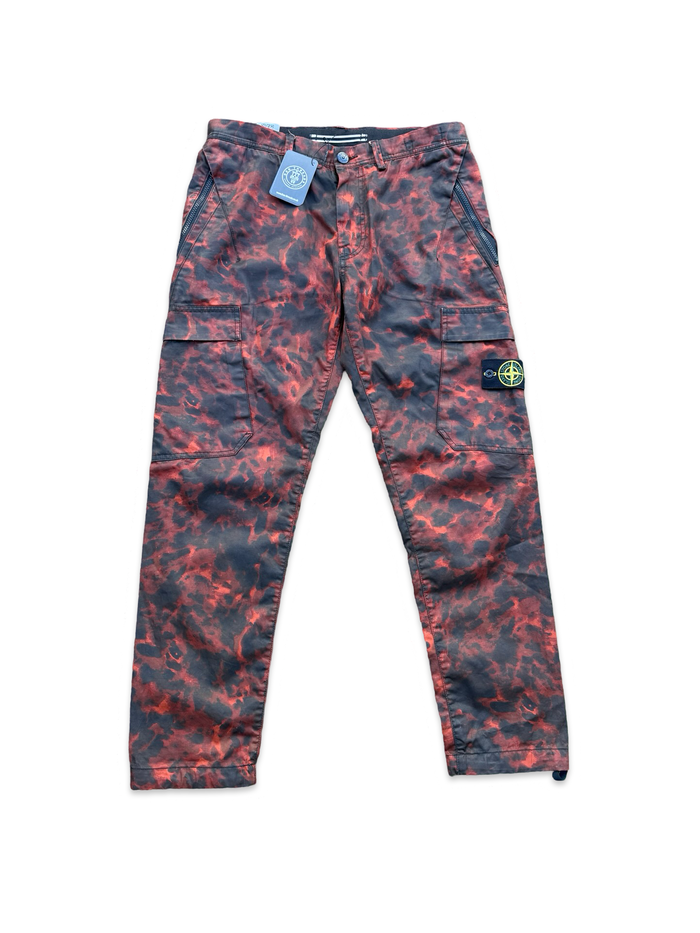 Stone Island Tortoise Shell OVD Camo Cargo Trousers