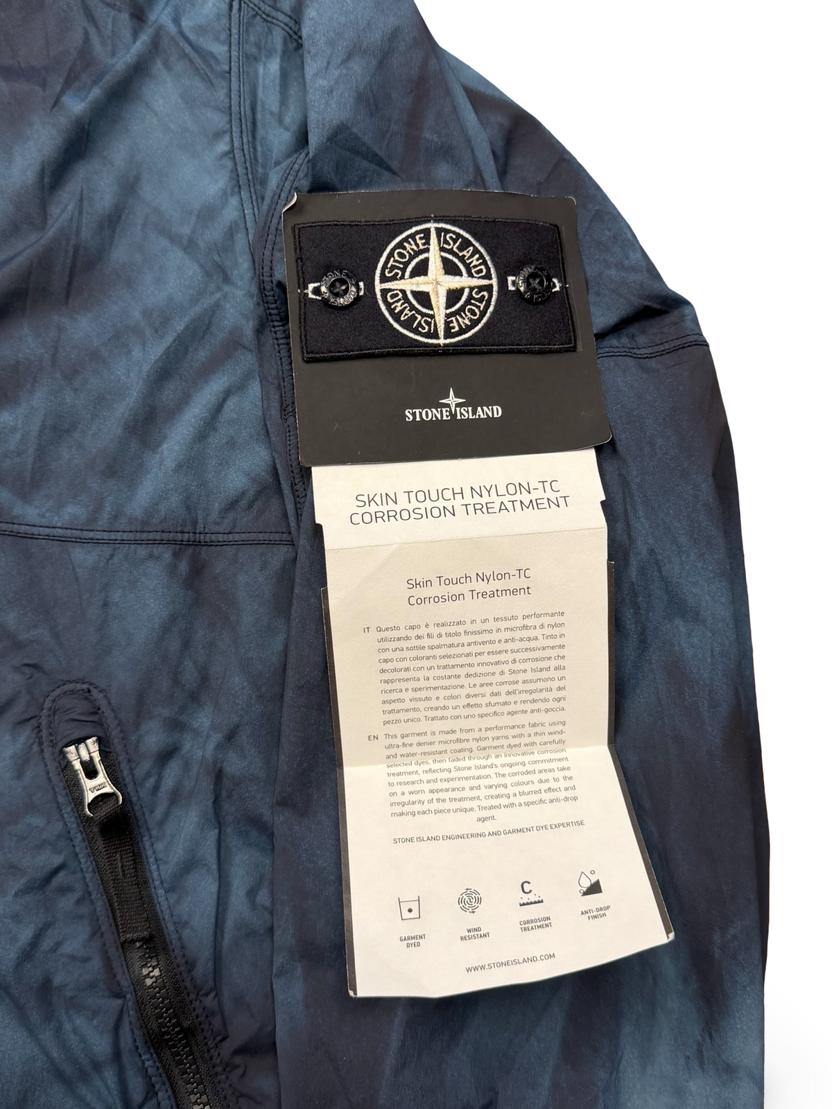 Stone Island Skin Touch Nylon-TC Corrosion Treatment