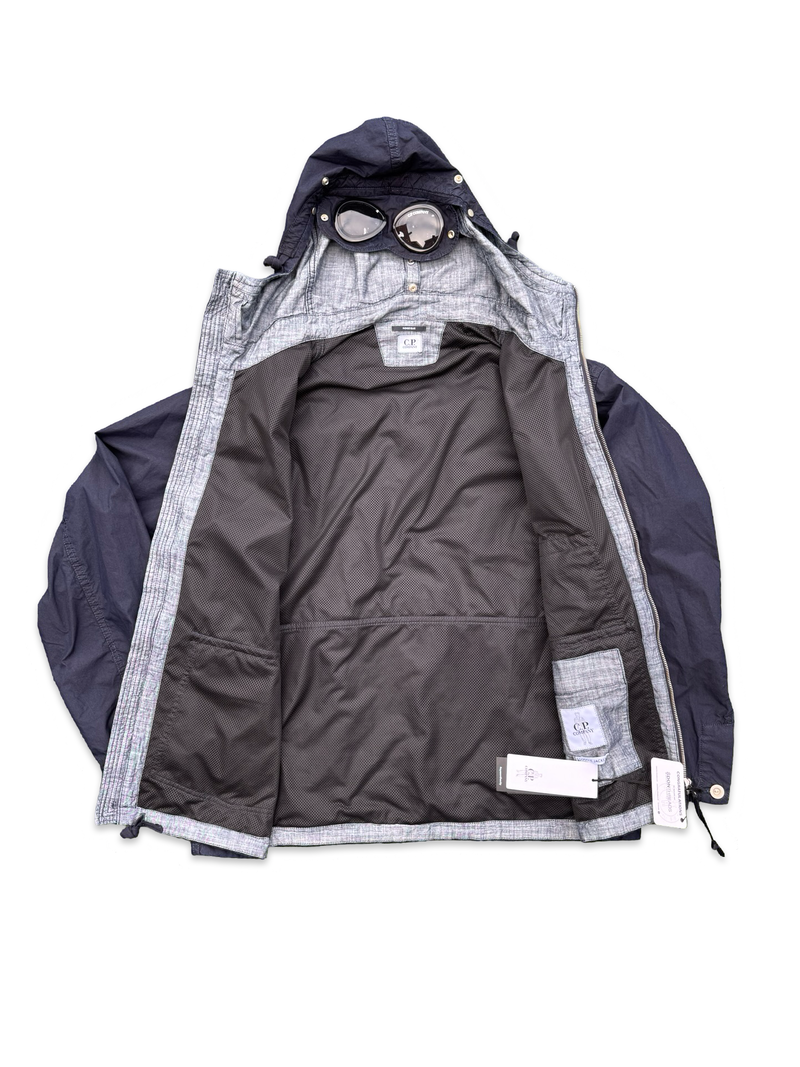 CP Company 50 Fili Indigo Goggle Jacket – DON Threads