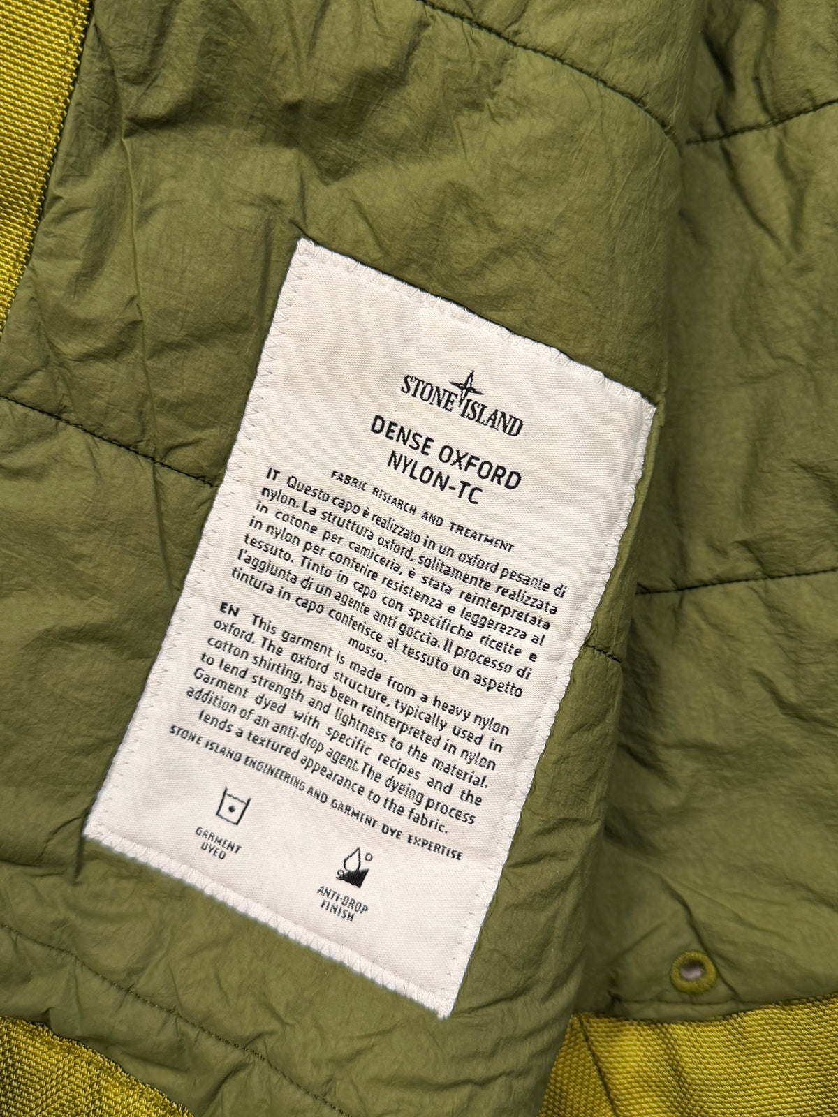 Stone Island Dense Oxford Nylon-TC
