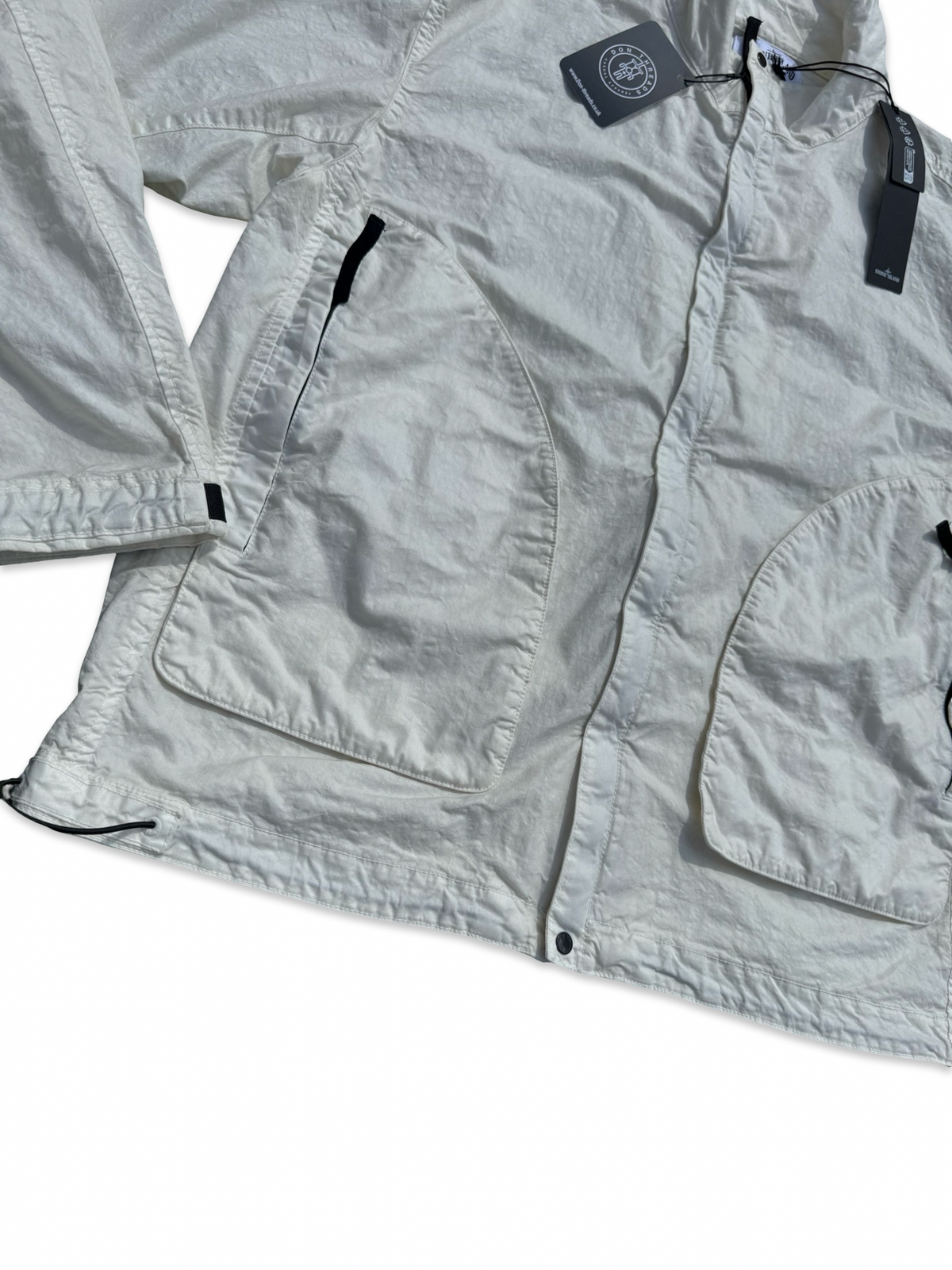 Stone Island Organic-Look Nylon Panama-TC Jacket