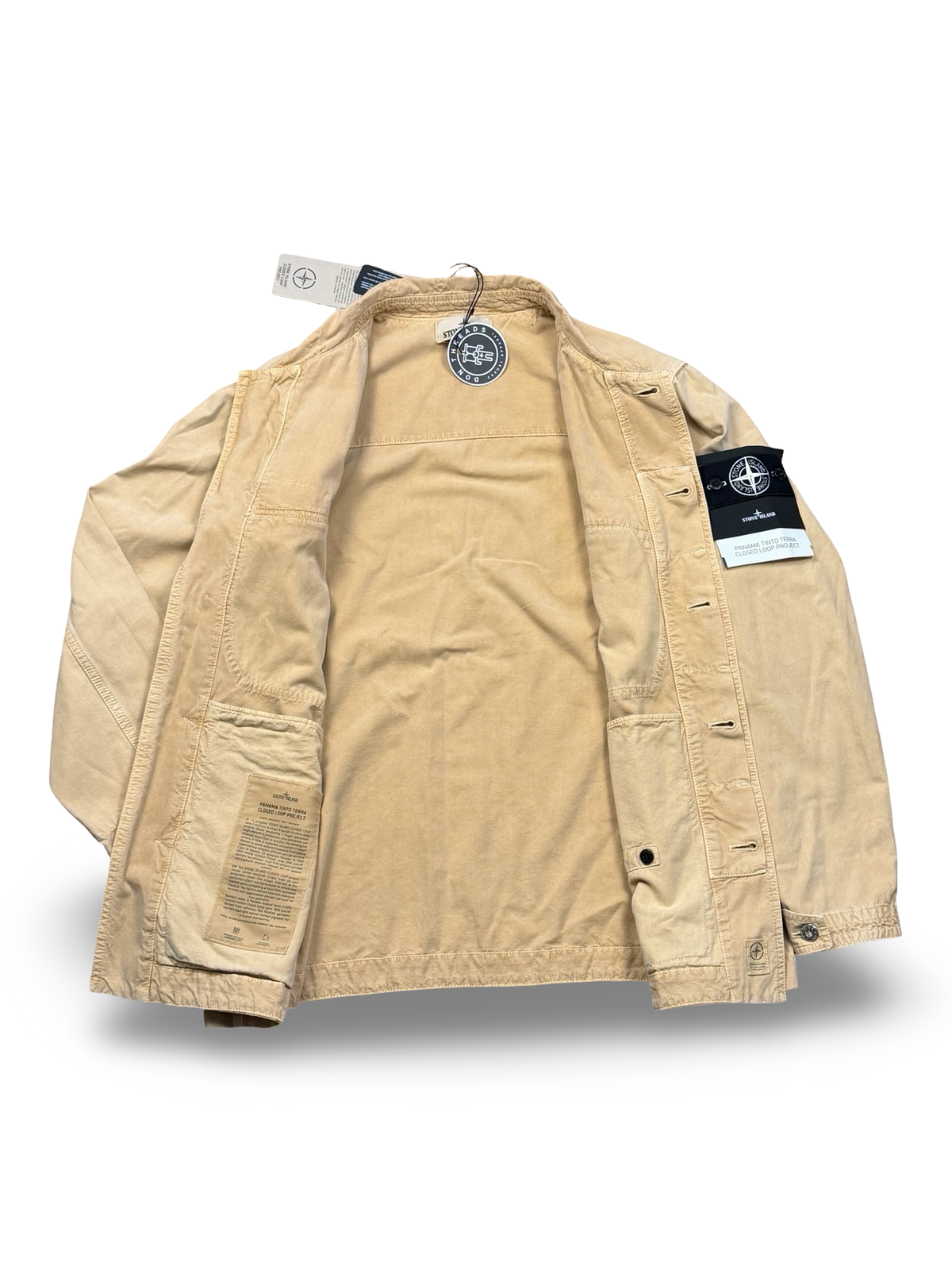 Stone Island Panama Tinto Terra Closed Loop Project