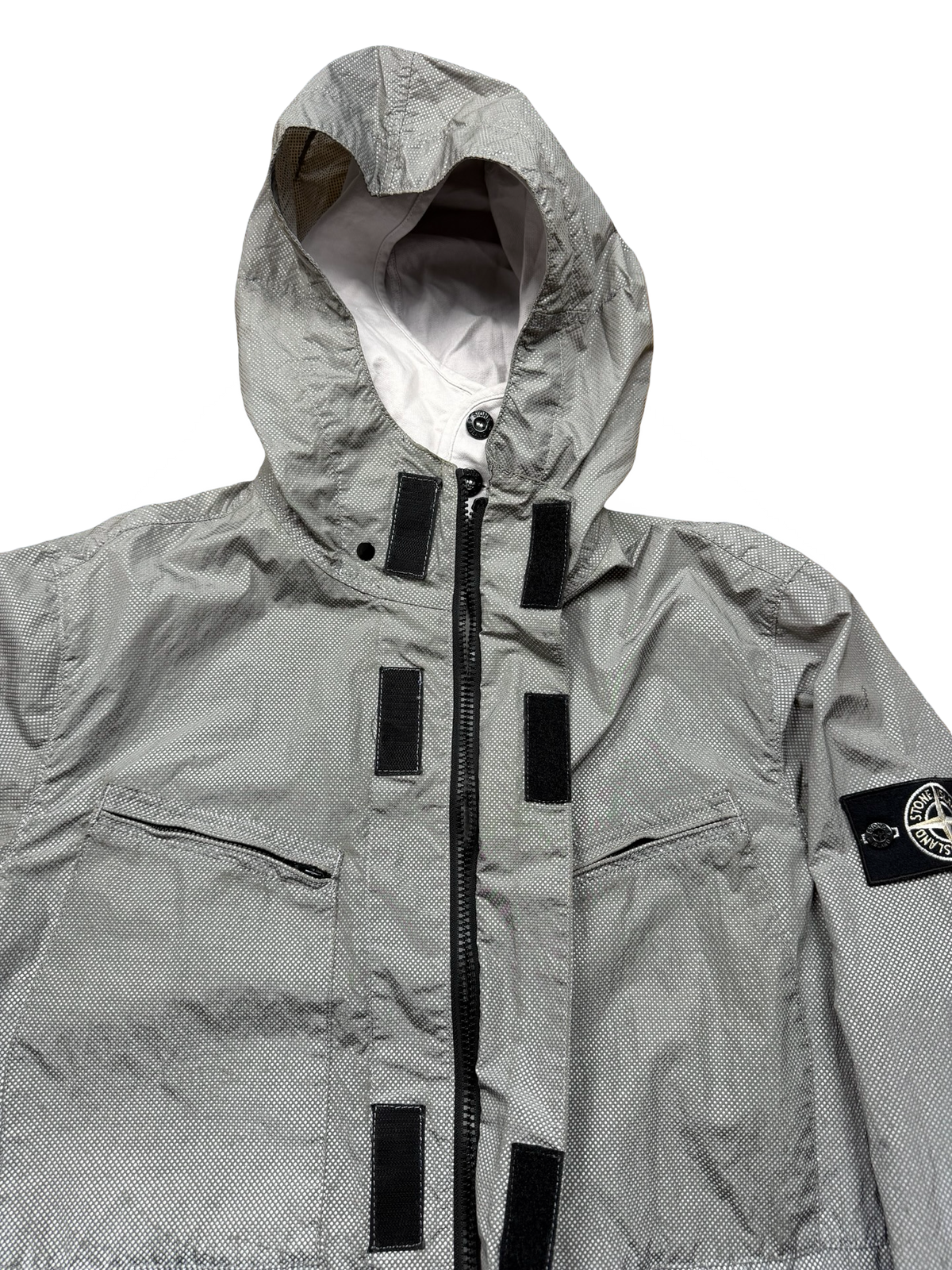 Stone Island Garment Dyed Pixel Reflective