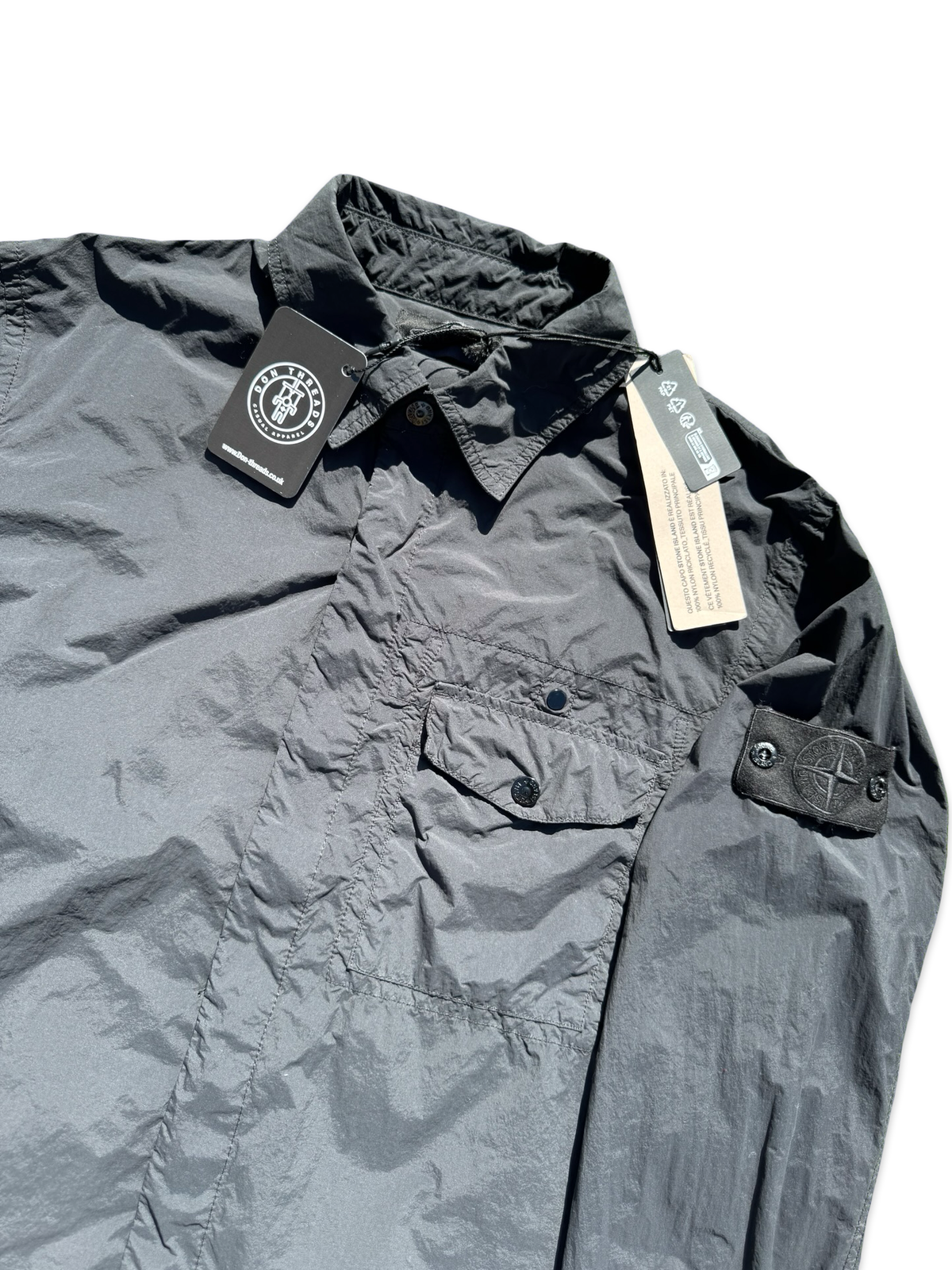 Stone Island Ghost Project Nylon Smerigliato