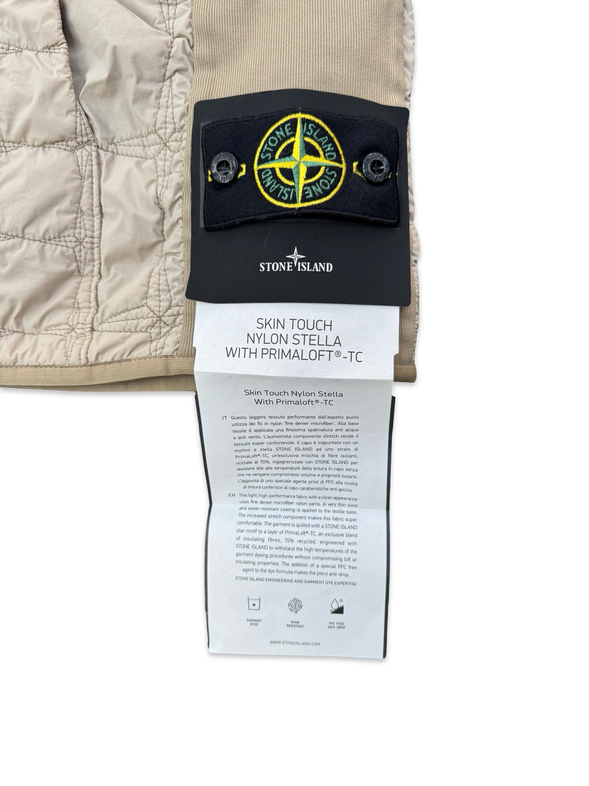 Stone Island Skin Touch Nylon Stella With Primaloft-TC