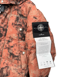 Stone Island Ice Jacket Earth Mapping Camouflage Down