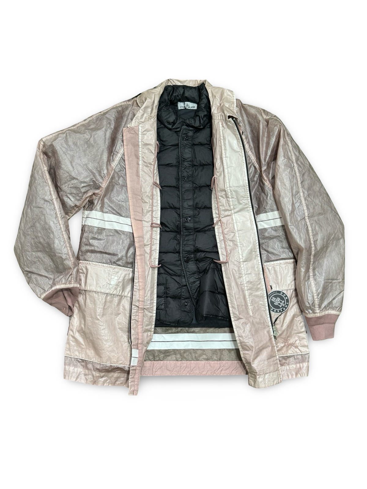 Stone Island 82/22 Microfelt With Ripstop Cover