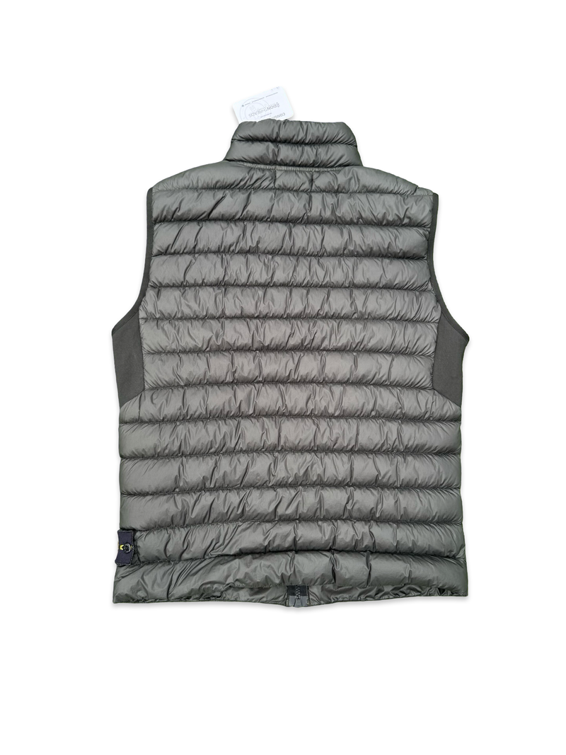 Stone Island Garment Dyed Micro Yarn Down Gilet