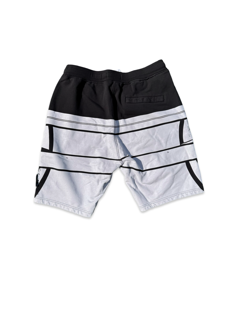 Stone Island Mosaic Fleece Shorts