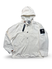 Stone Island Natural Cotton Gabardine S.I. Raw Beauty
