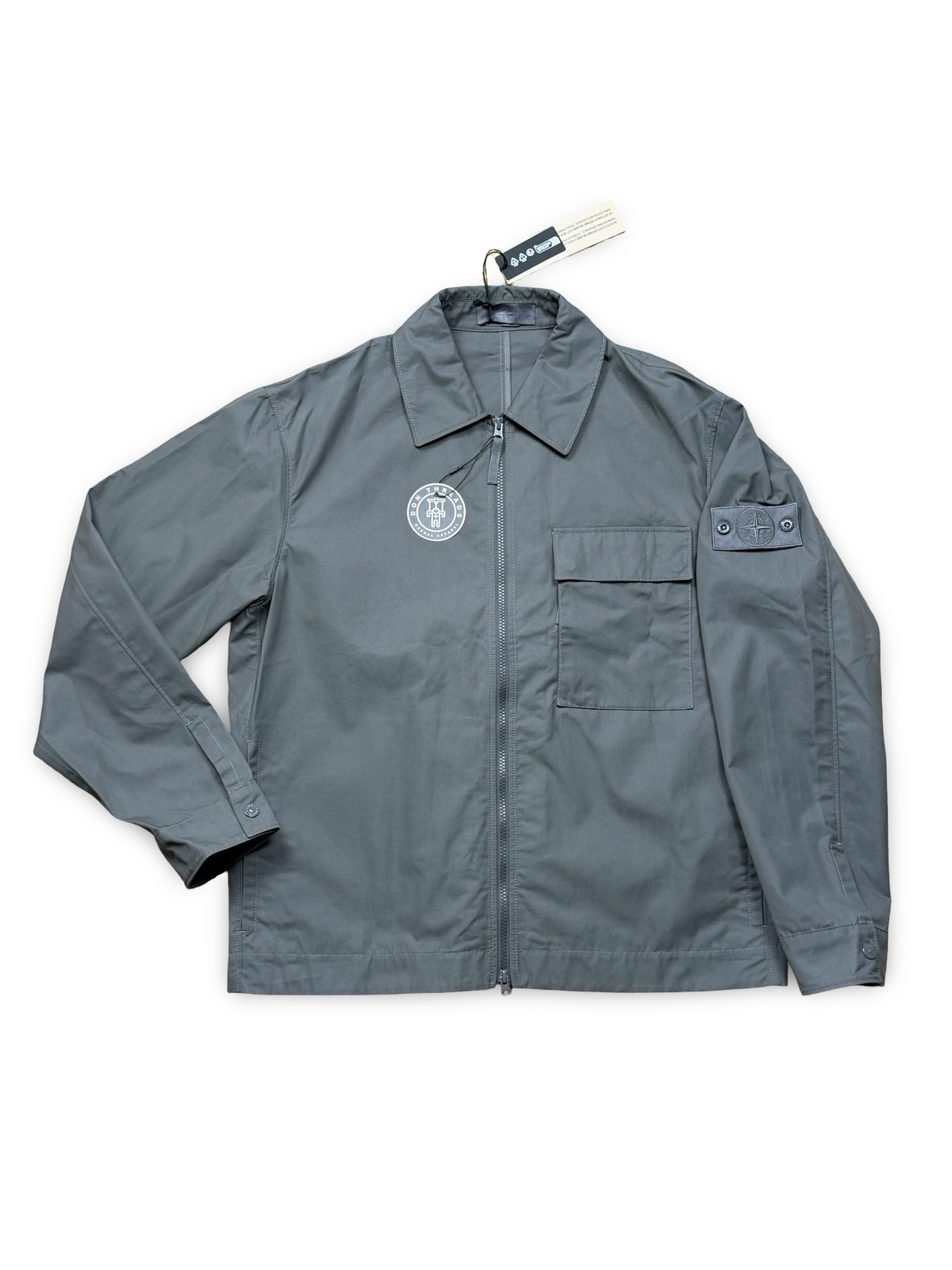 Stone Island Weatherproof Cotton Canvas Ghost Jacket