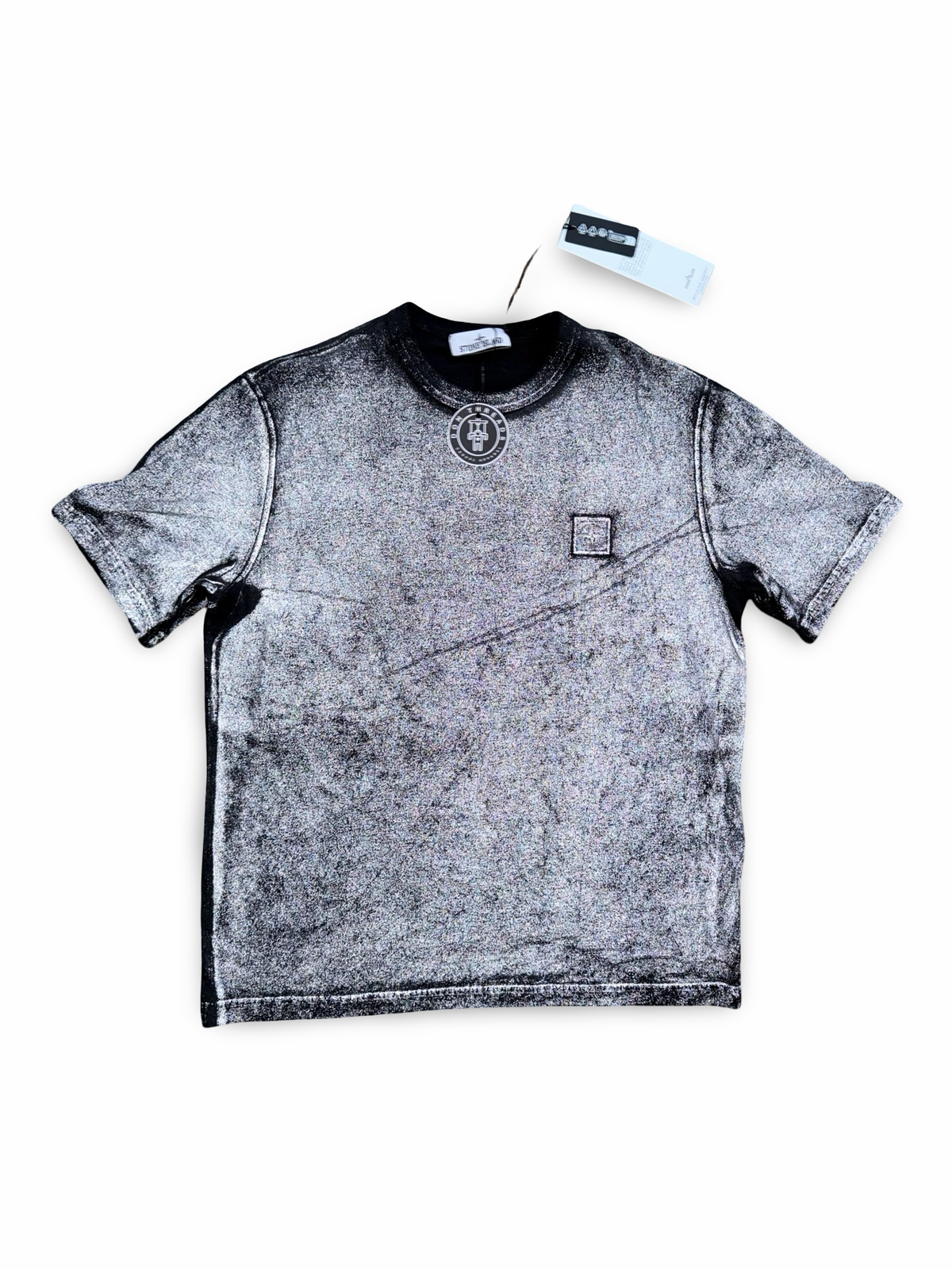 Stone Island Reflective Garment Lamination T-Shirt
