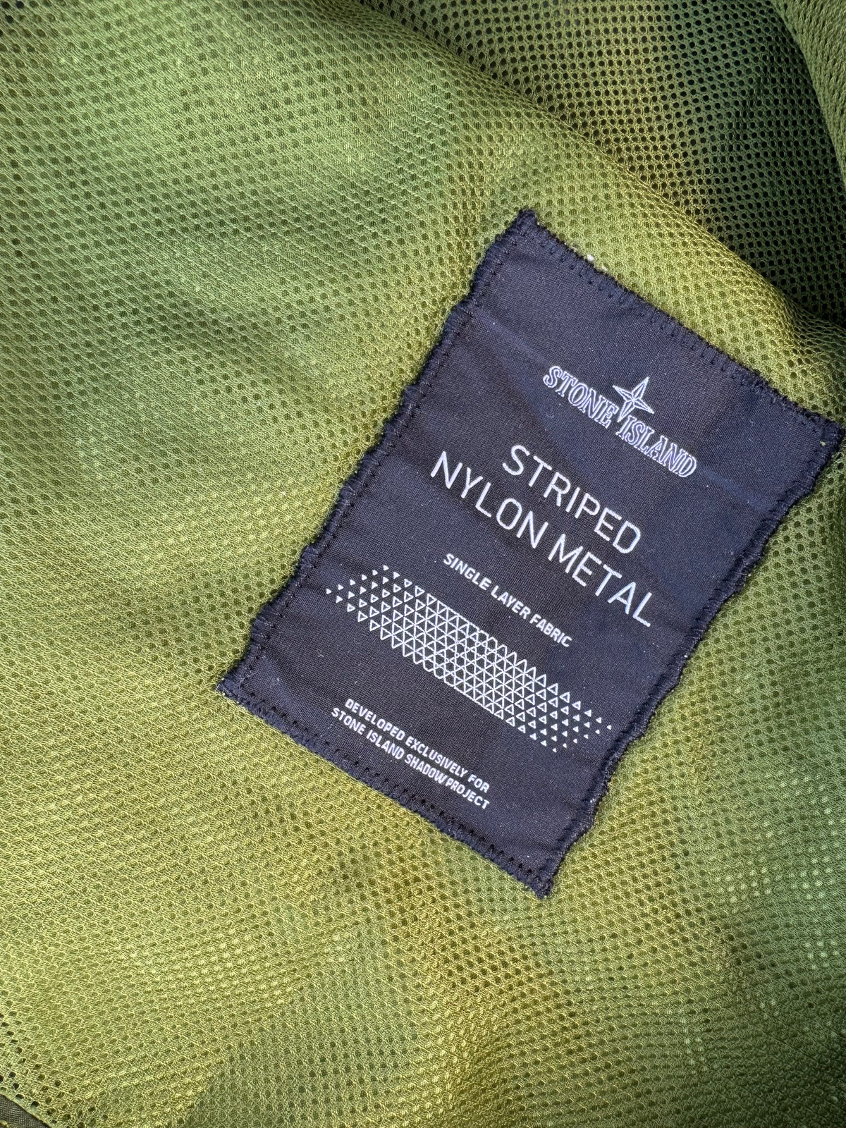 Stone Island Shadow Project Stripped Nylon Metal Smock