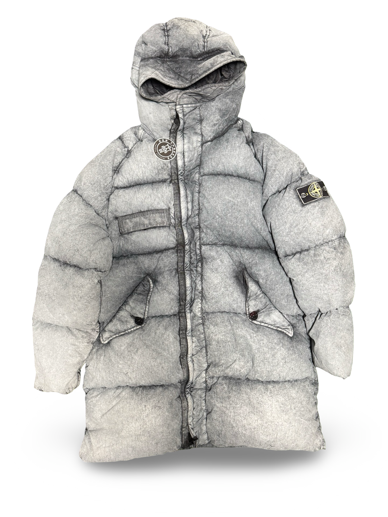 Stone Island Tela Nylon Down With Dust Colour Frost Finish