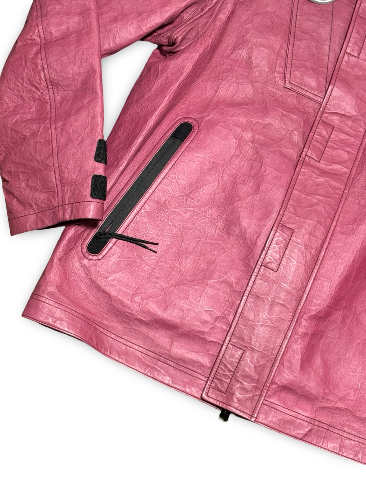 Stone Island Ice Jacket In Dyneema Bonded Leather