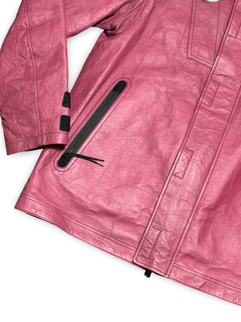 Stone Island Ice Jacket In Dyneema Bonded Leather