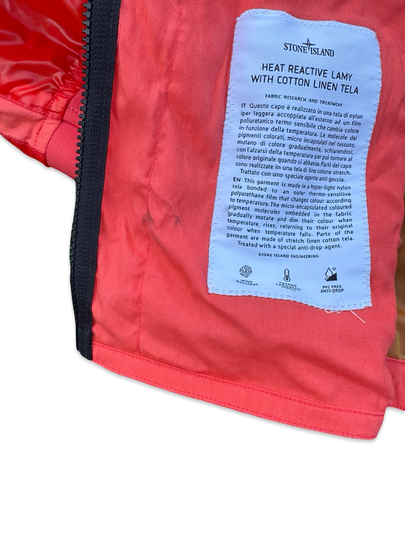 Stone Island Heat Reactive Lamy With Cotton Linen Tela