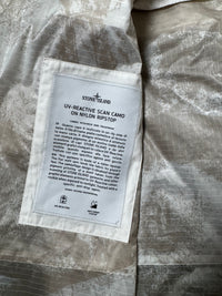 Stone Island UV-Reactive Scan Camo On Nylon Ripstop