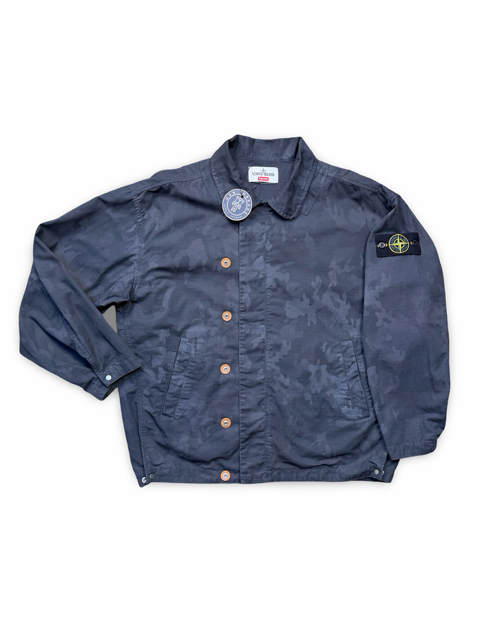 Stone Island x Supreme Cotton Ripstop Ice Jacket Camouflage