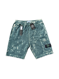 Stone Island OVD Acid Wash Fleece Shorts
