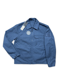 Stone Island Cotton Canvas Ghost Project Overshirt