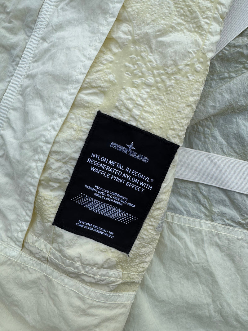 Stone Island Shadow Project Nylon Metal In Econyl Regenerated Nylon With Waffle Print Effect