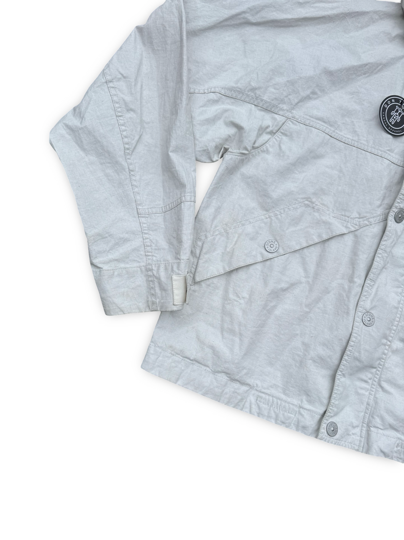 Stone Island Raw Plated Linen S.I. Marina