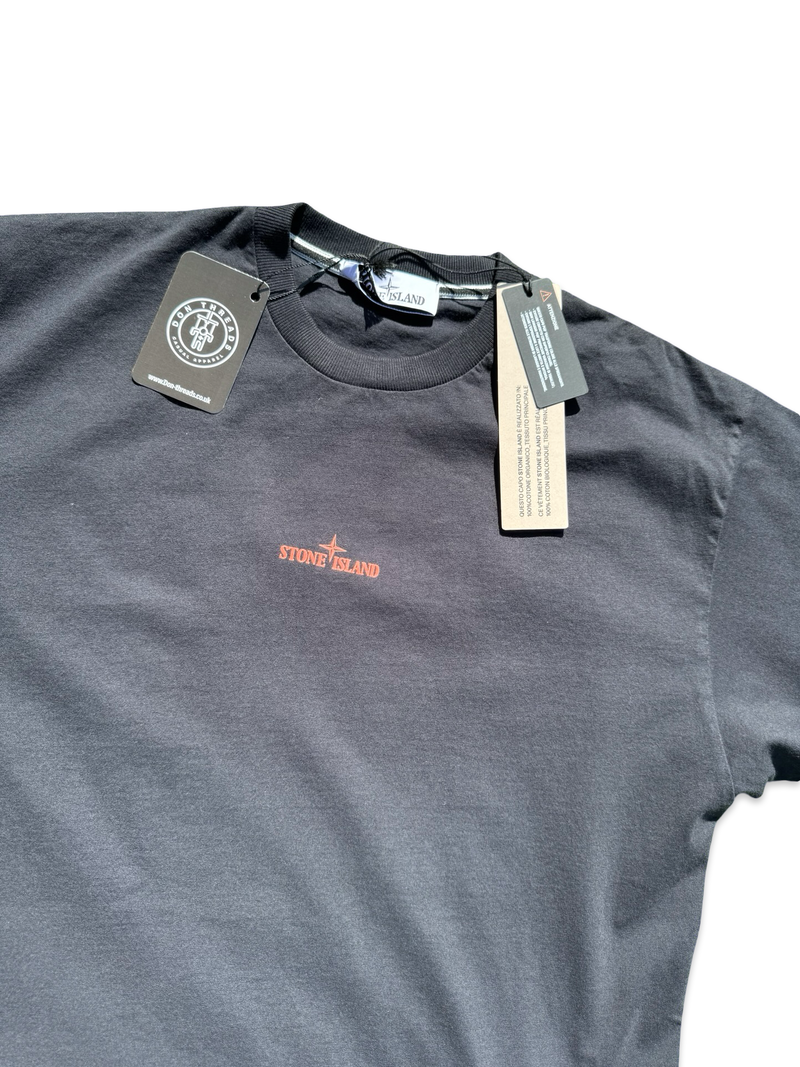 Stone Island Logo Splatter T-Shirt
