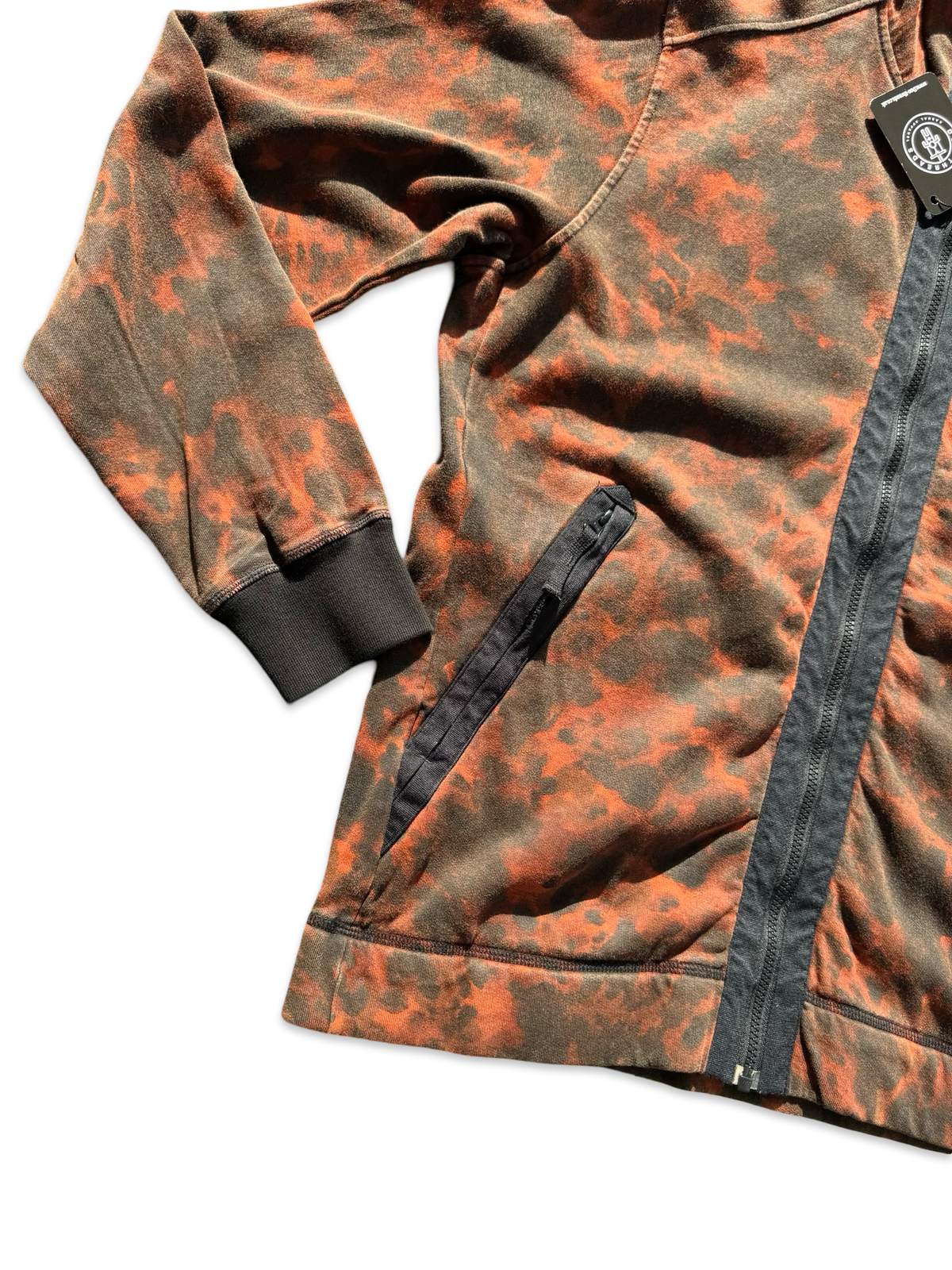 Stone Island Tortoise Shell OVD Zip Up Hoodie