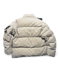 Stone Island Corduroy 800 Down With Dust Colour Frost Finish