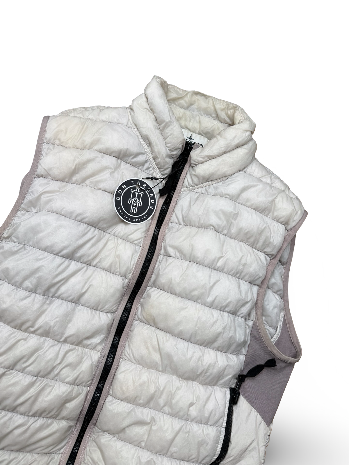 Stone Island Garment Dyed Micro Yarn Down Gilet