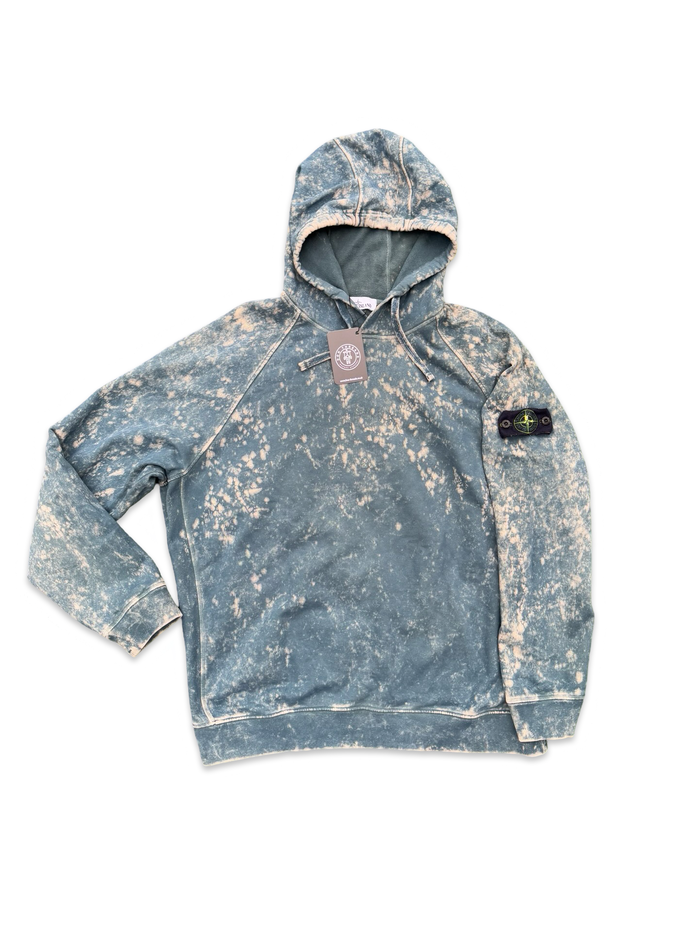 Stone Island OVD Acid Wash Pullover Hoodie