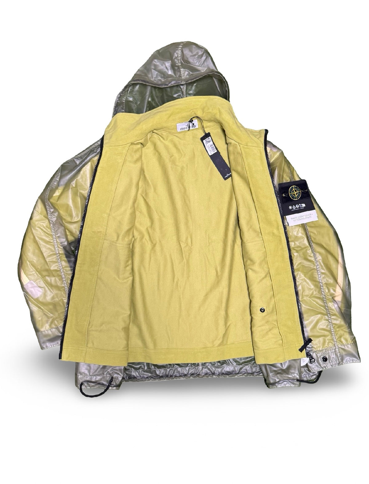 Stone Island Translucent Cover + Cotton Moleskin