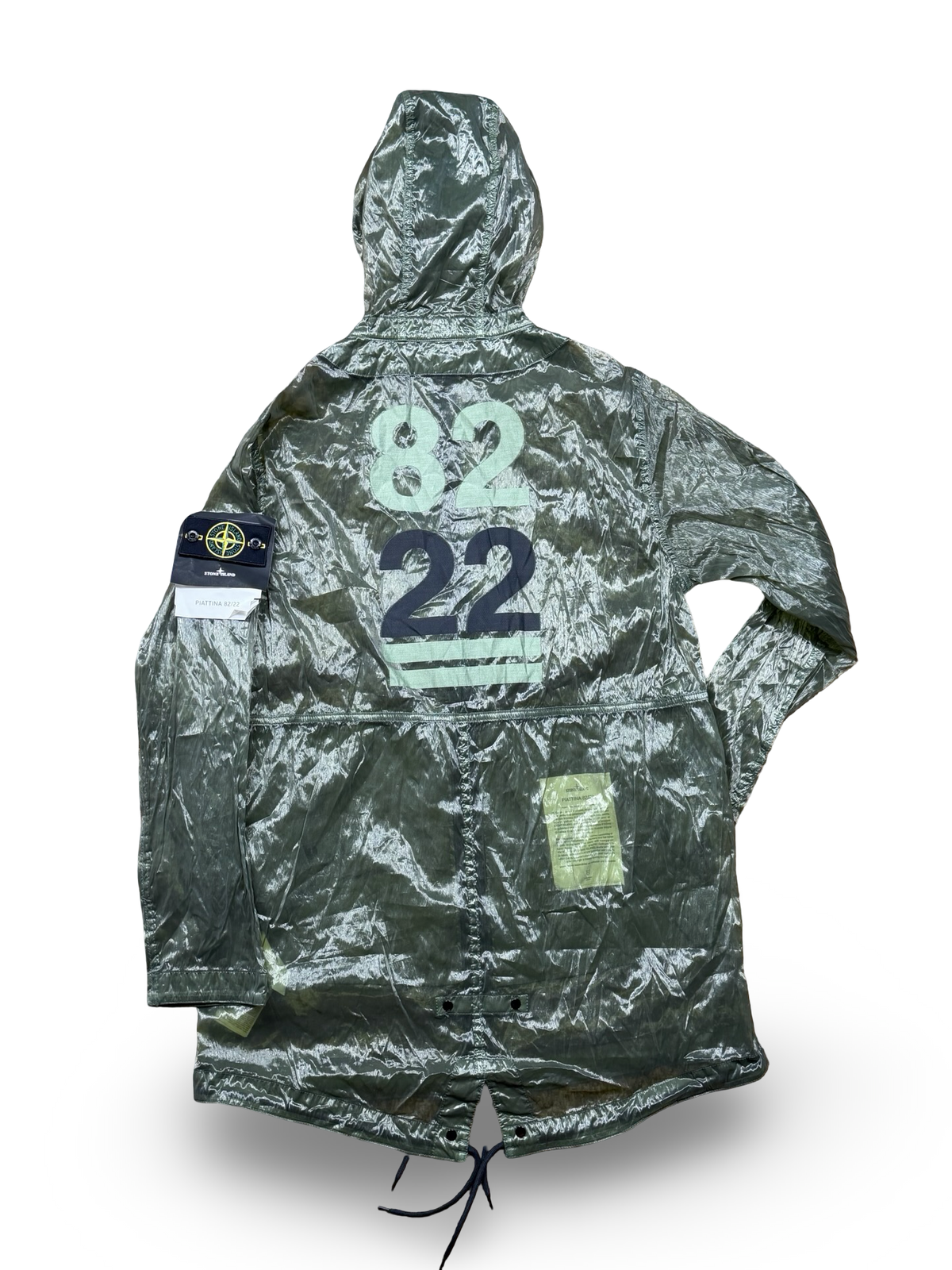 Stone Island Piattina 82/22 40th Anniversary Hooded Parka Jacket