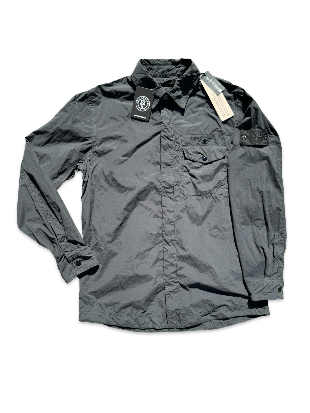 Stone Island Ghost Project Nylon Smerigliato