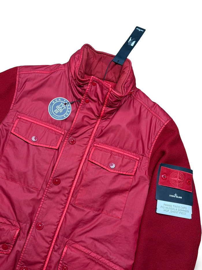 Stone Island Panno Tinto Capo Piu Mussola Gommata MGP_Ghost Piece