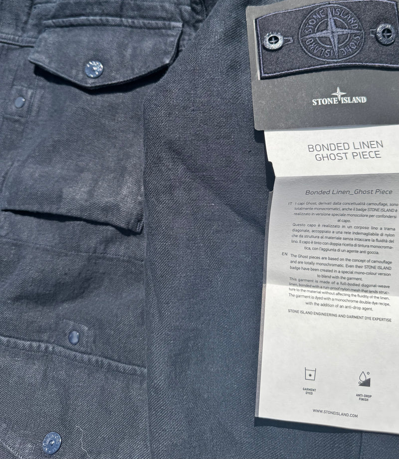 Stone Island Ghost Project Bonded Linen Ghost Piece