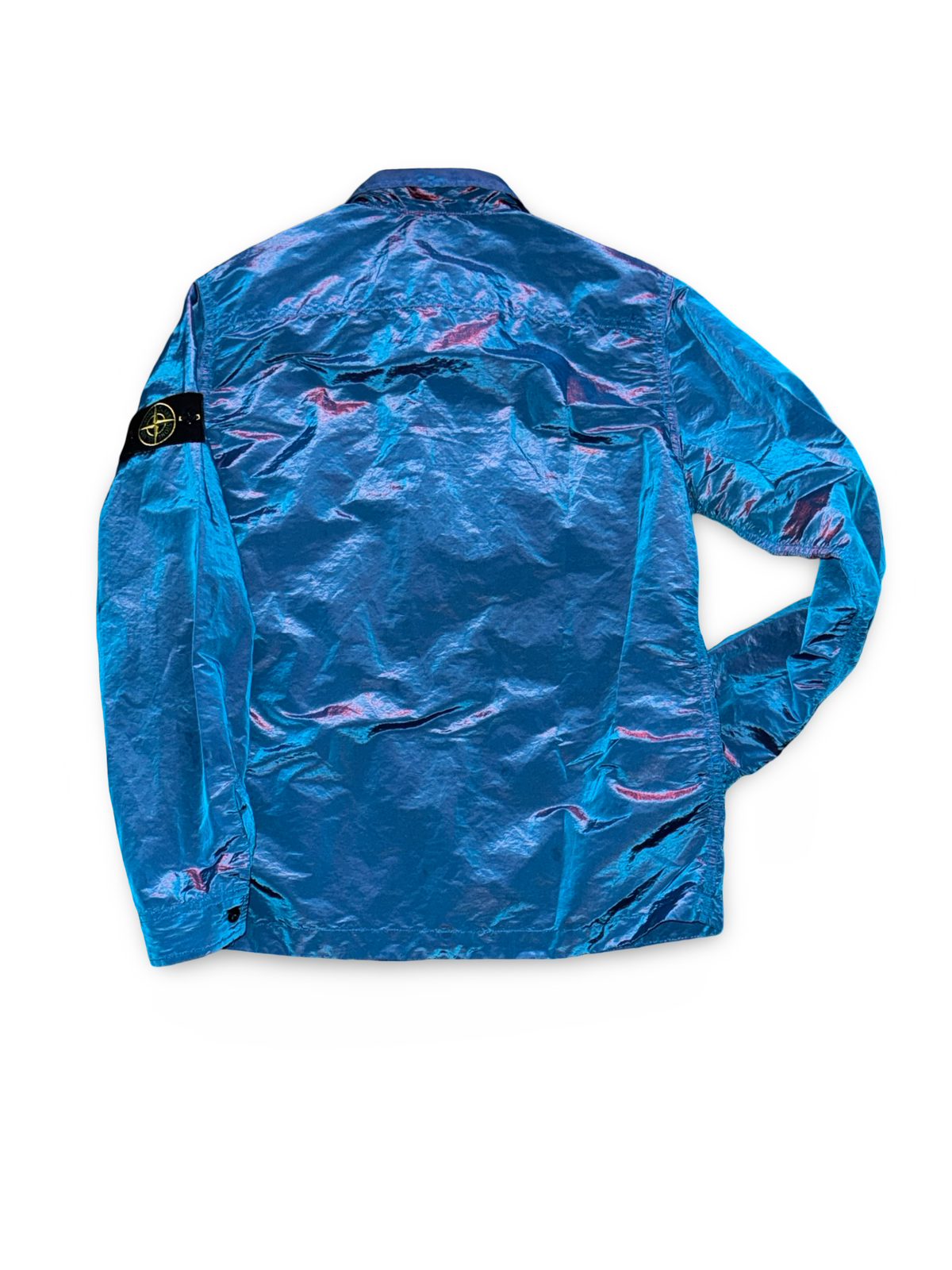 Stone Island Blue/Pink Weft Overshirt