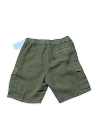 Stone Island Ghost Project Bermuda Linen Cargo Shorts