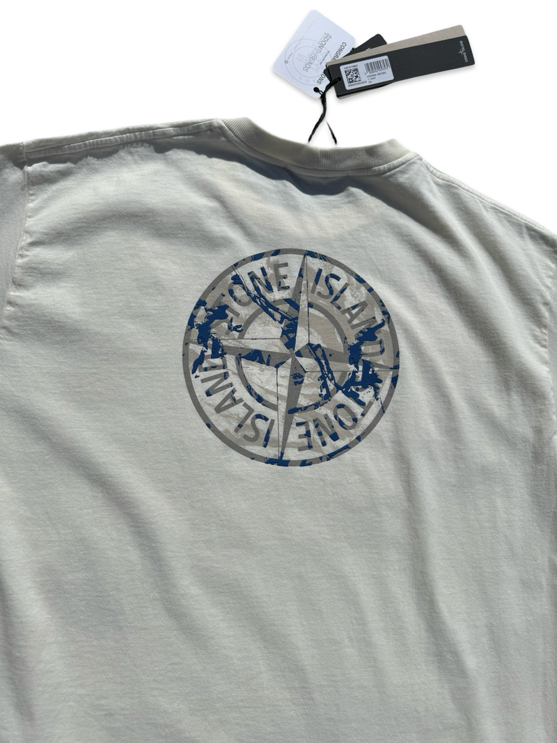 Stone Island Logo Splatter T-Shirt