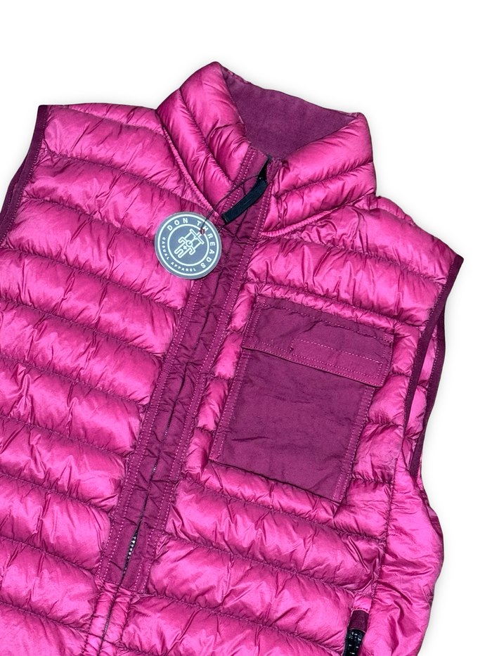 Stone Island Garment Dyed Micro Yarn Down Gilet