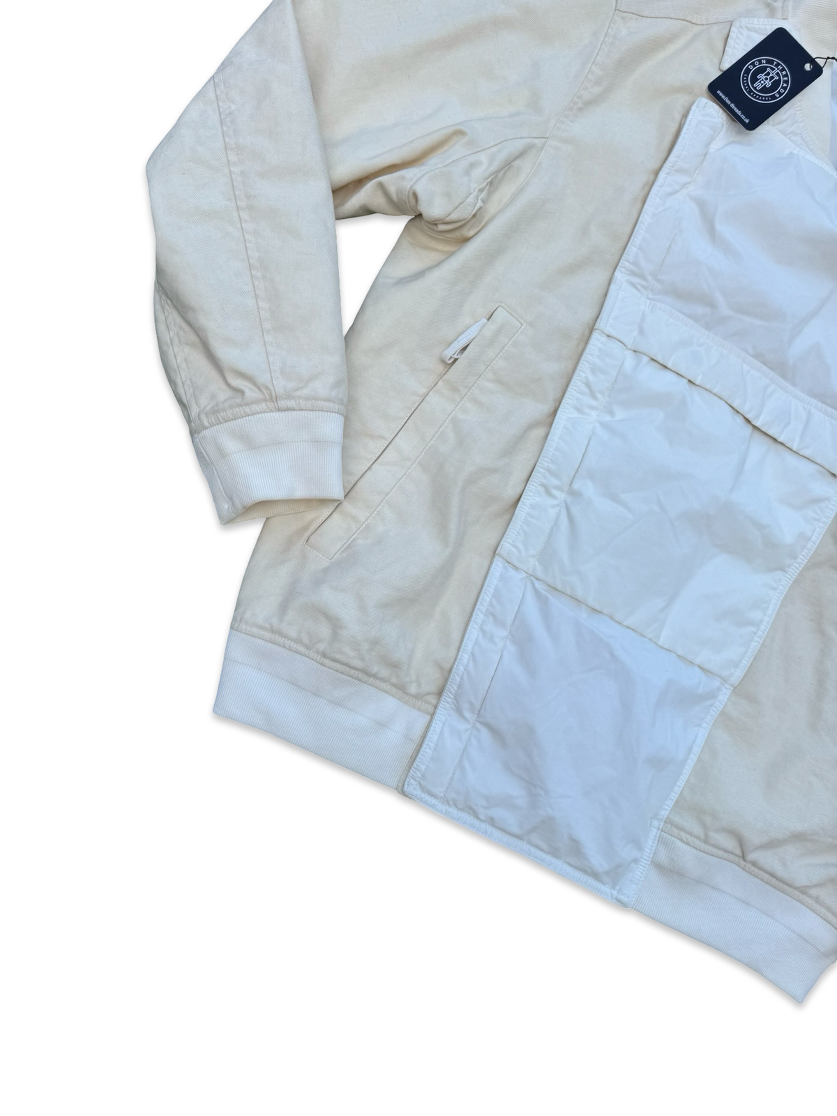 Stone Island Mil_Spec_Diagonal Wool Ghost Piece