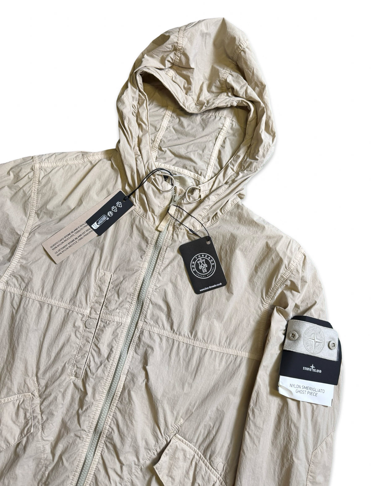 Stone Island Ghost Project Nylon Smerigliato Ghost Piece