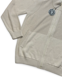 Stone Island Ghost Piece Cotton Cashmere Zip Up