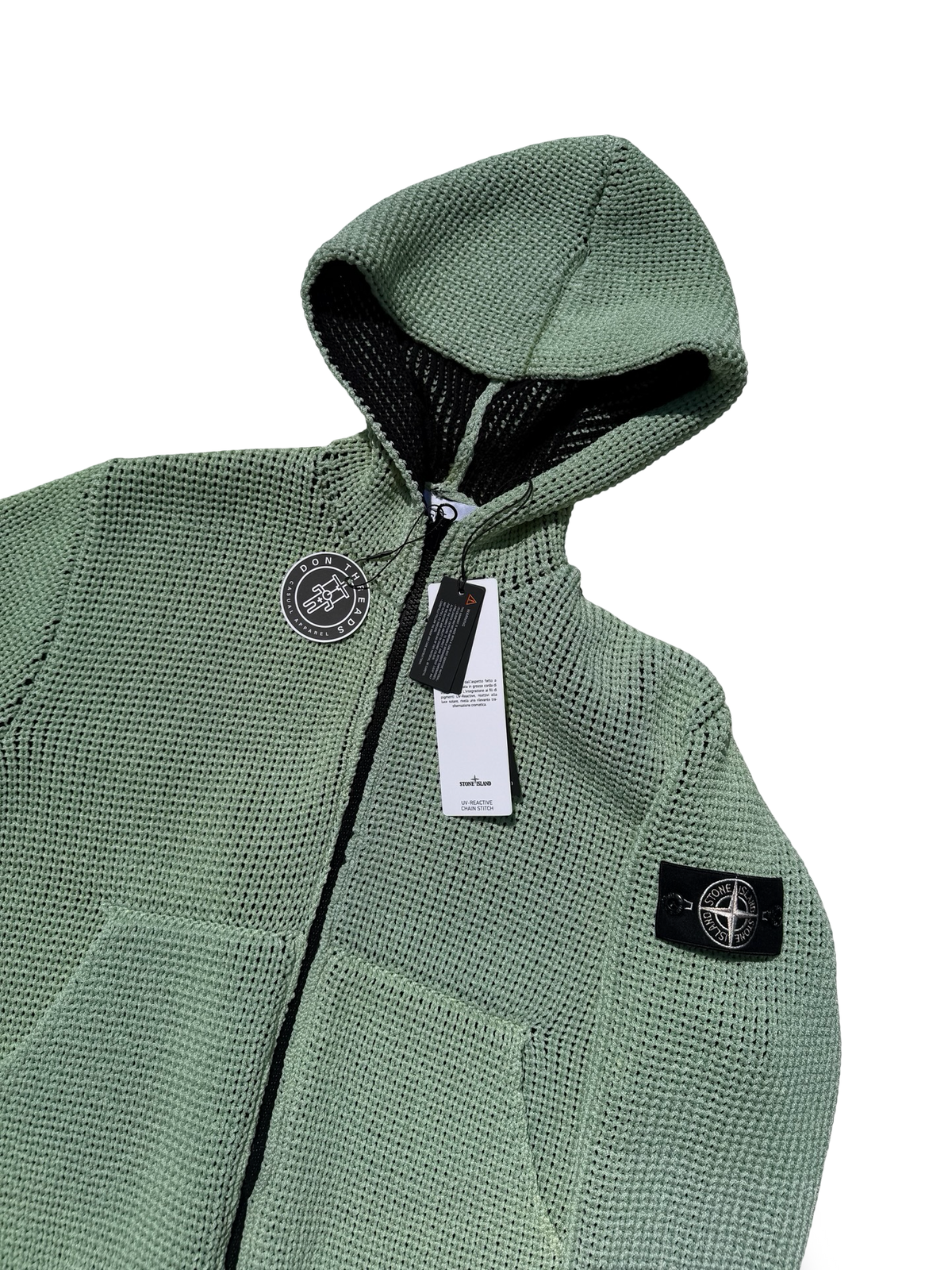 Stone Island UV-Reactive Chain Stitch