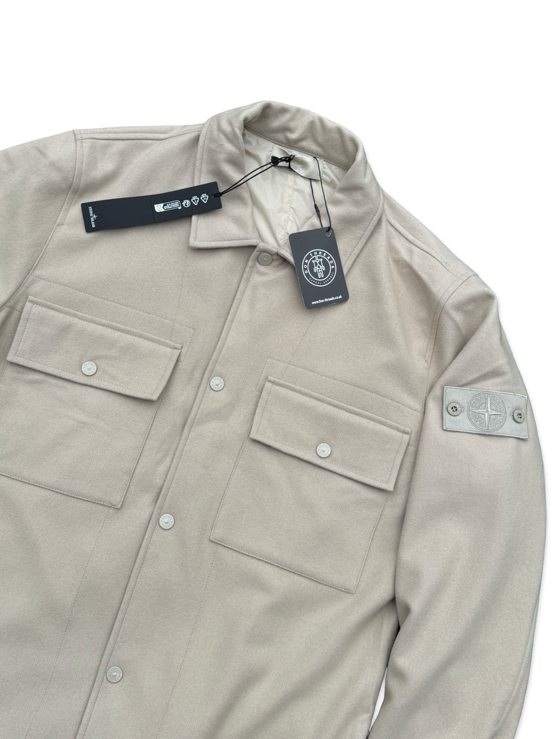 Stone Island Wool Ghost Project Overshirt