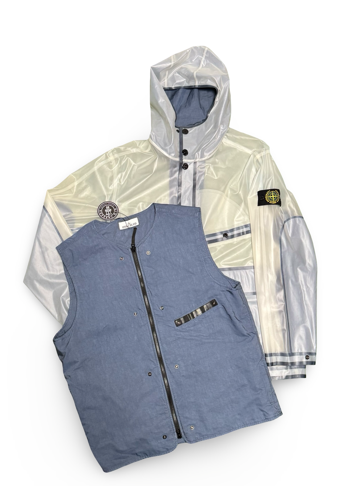 Stone Island 40th Anniversary Luminescent Poly Cover Composite.