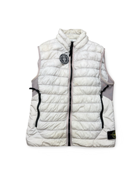 Stone Island Garment Dyed Micro Yarn Down Gilet